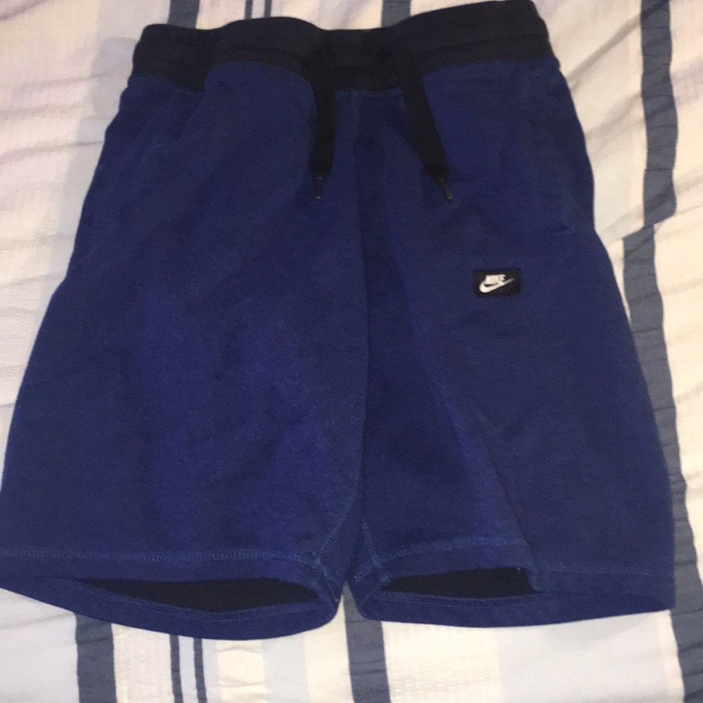 BLUE NIKE SHORTS/NEVER WORN